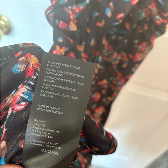 Free People Floral Print Midi Dress - Picture 8 of 9